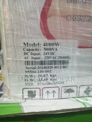 Rubitec 5kva 24v Inverter