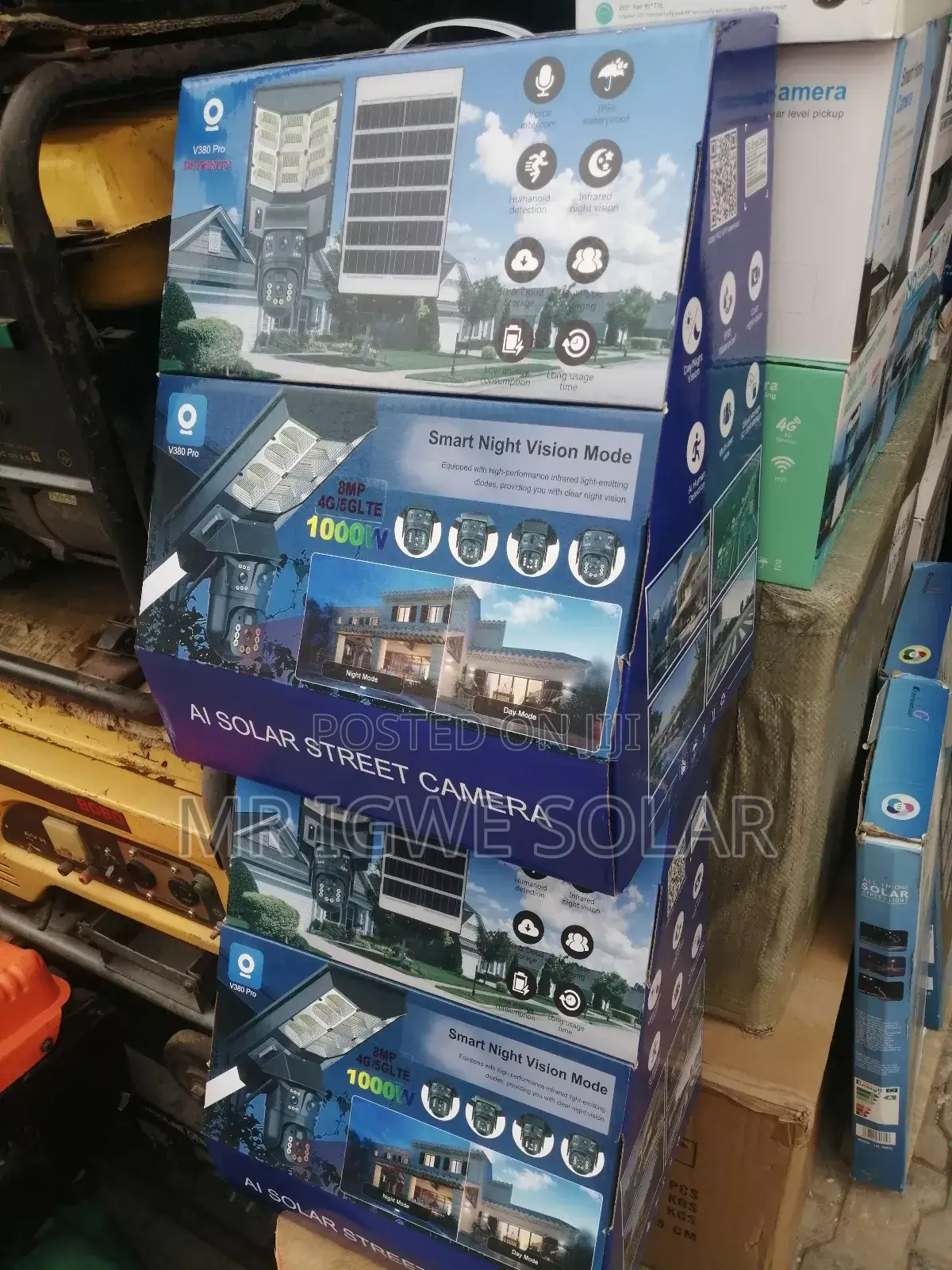 Solar Streetlights With Camera