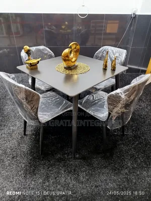 Marble Dining Table And 4 Chairs