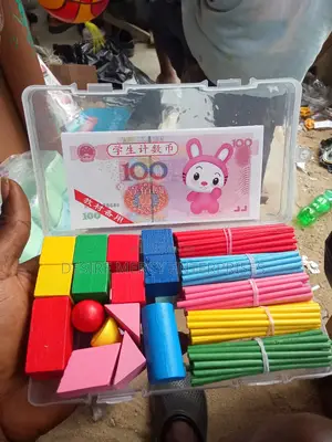 Shapes Counting Sticks With Currency