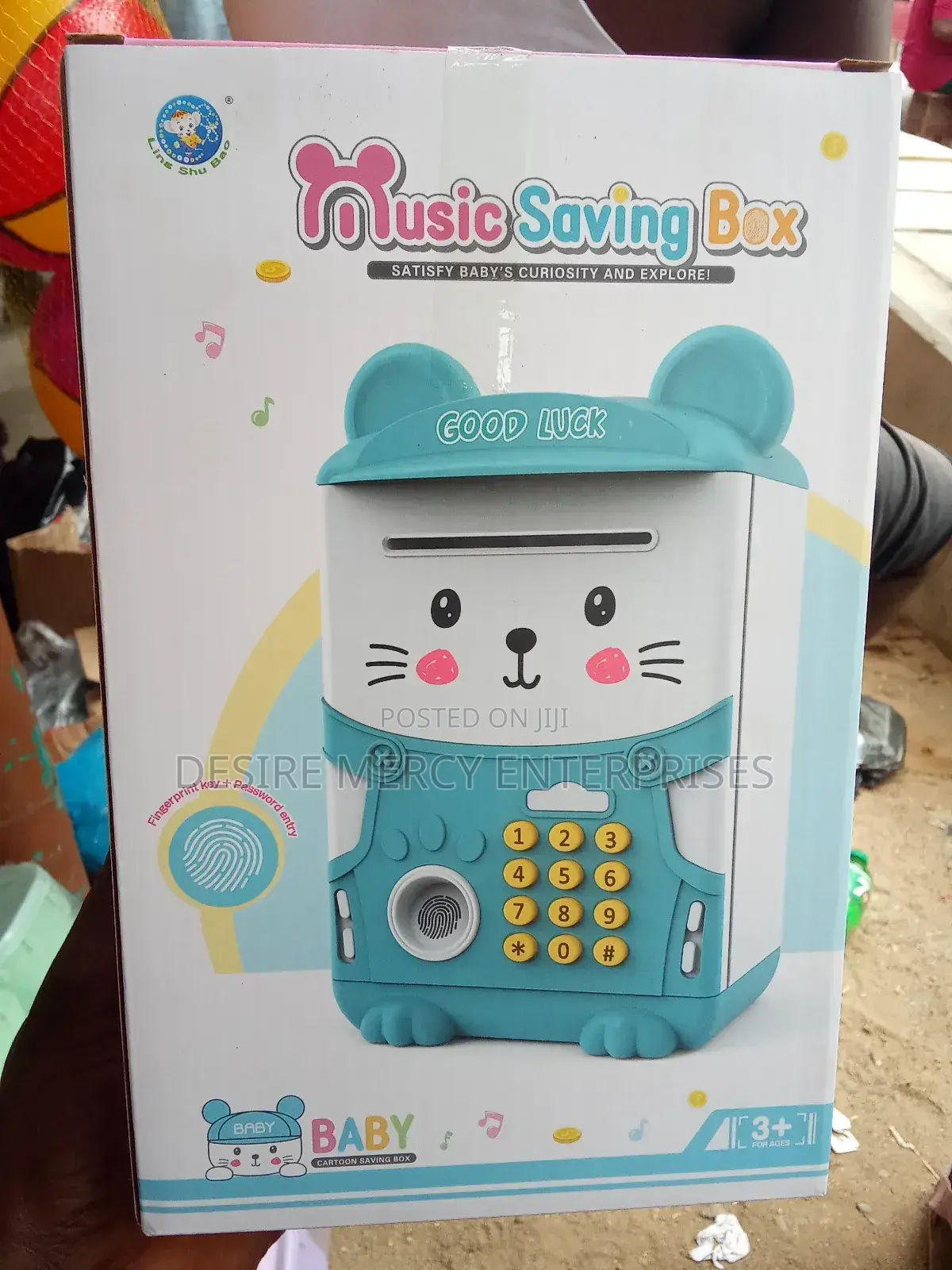 Music Cartoon Saving Box