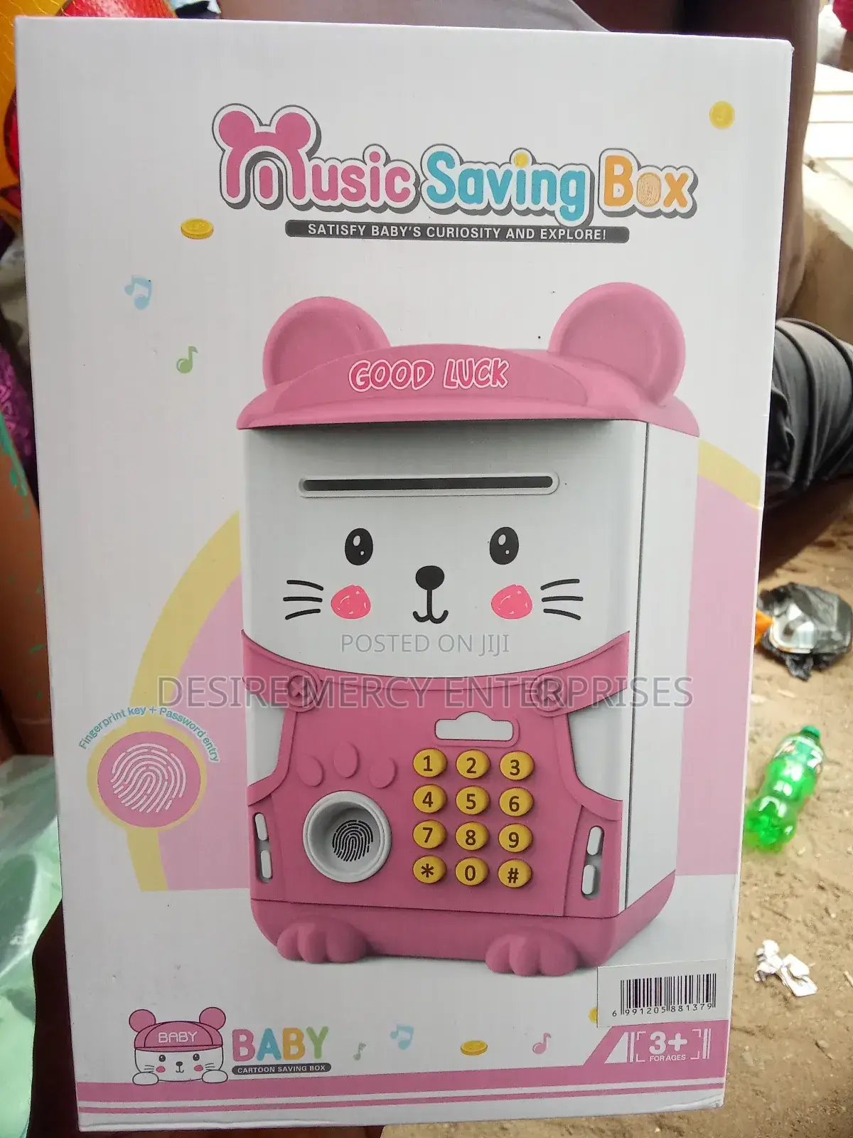 Music Cartoon Saving Box