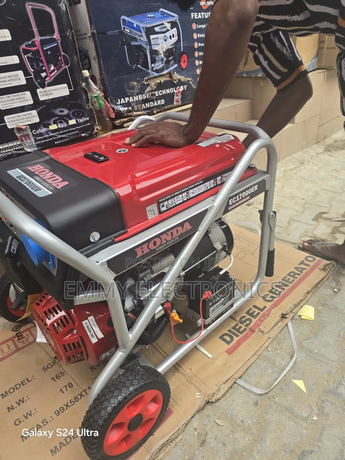 Come I Have Honda Remote Control Petrol Gen 12kva