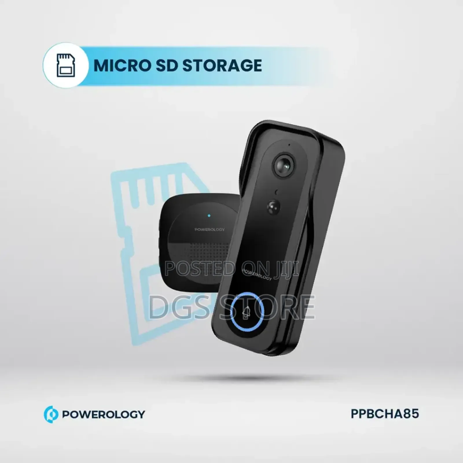 Powerology Pp085 Smart Doorbell Camera
