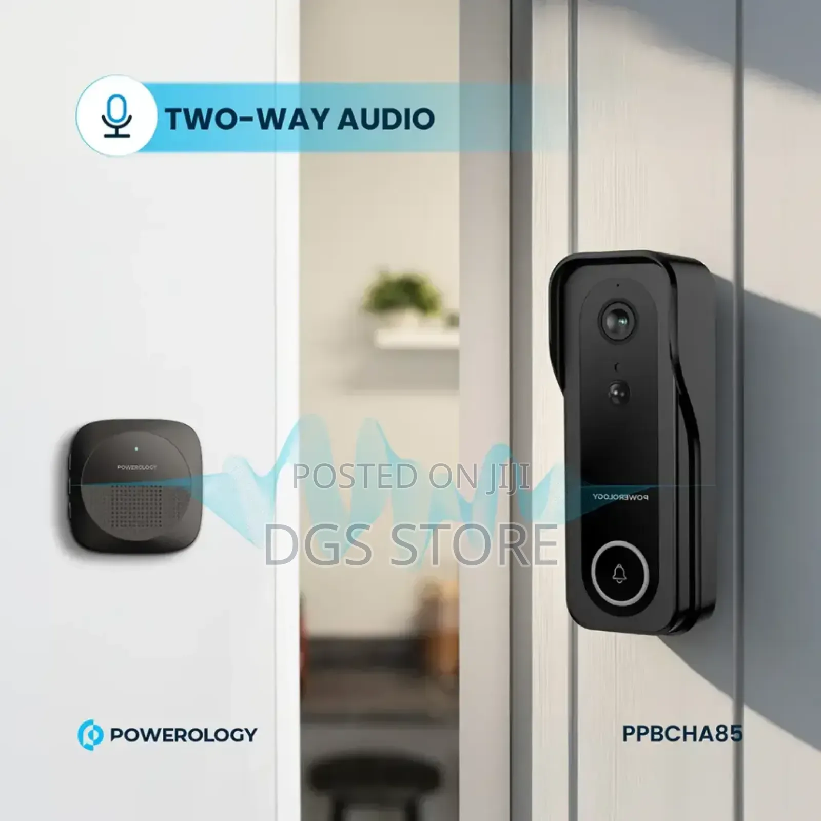 Powerology Pp085 Smart Doorbell Camera