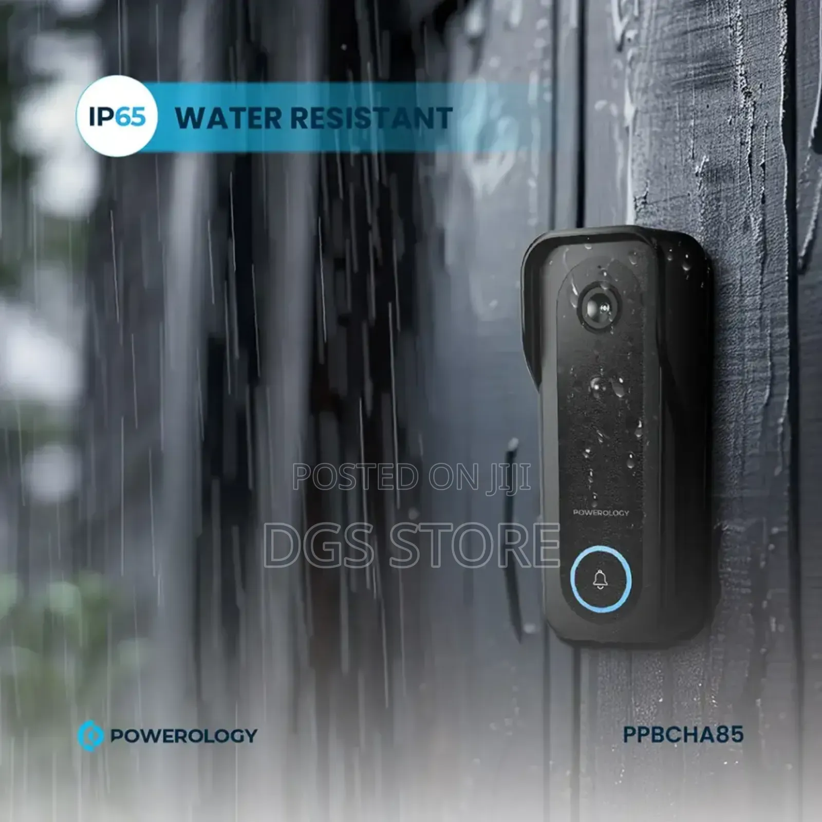 Powerology Pp085 Smart Doorbell Camera