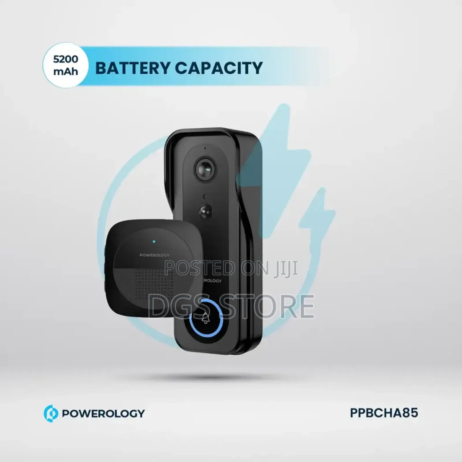 Powerology Pp085 Smart Doorbell Camera