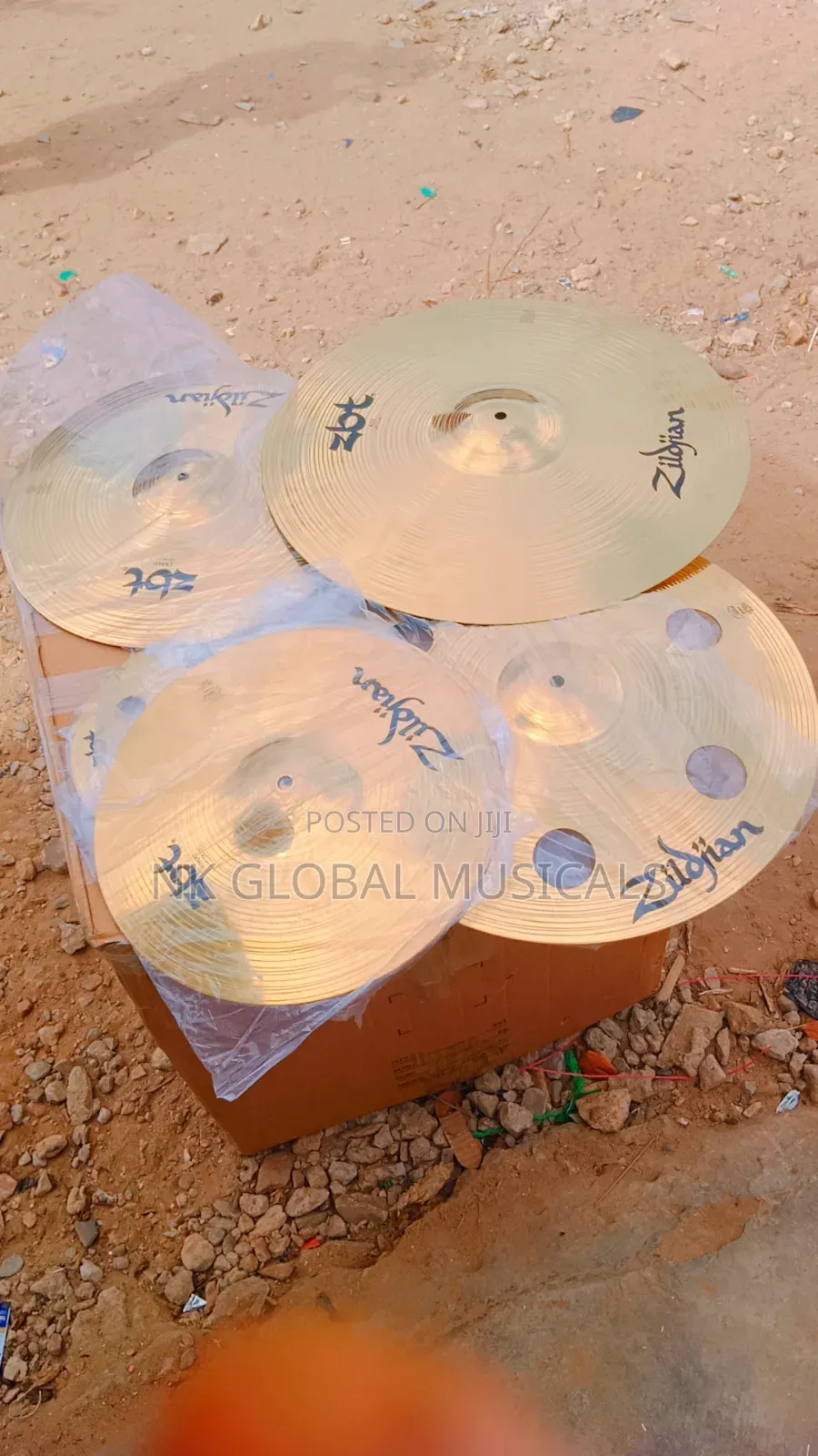 Original Zidjians Complete Cymbals Plates