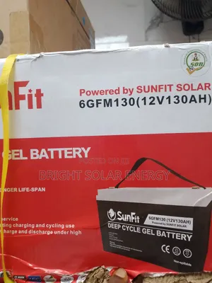 Sunfit Solar Lithium Battery 130ah 12v