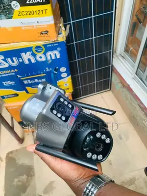 Dual Lens Ptz 4g Sim Card Auto Tracking Solar Camera Outdoor
