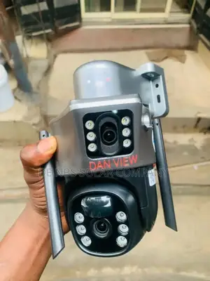 PTZ 4g Dual Lens Solar CCTV Camera System 360°