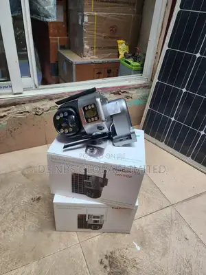 Dual Lens PTZ 4g Solar CCTV Camera System