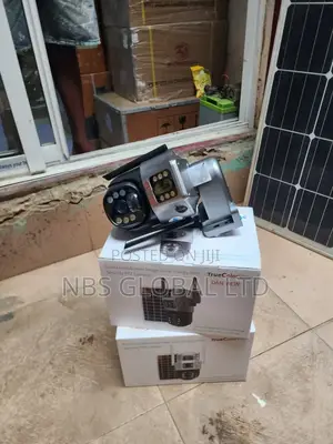 Dual Lens Ptz 4g Sim Card Auto Tracking Solar Camera Outdoor