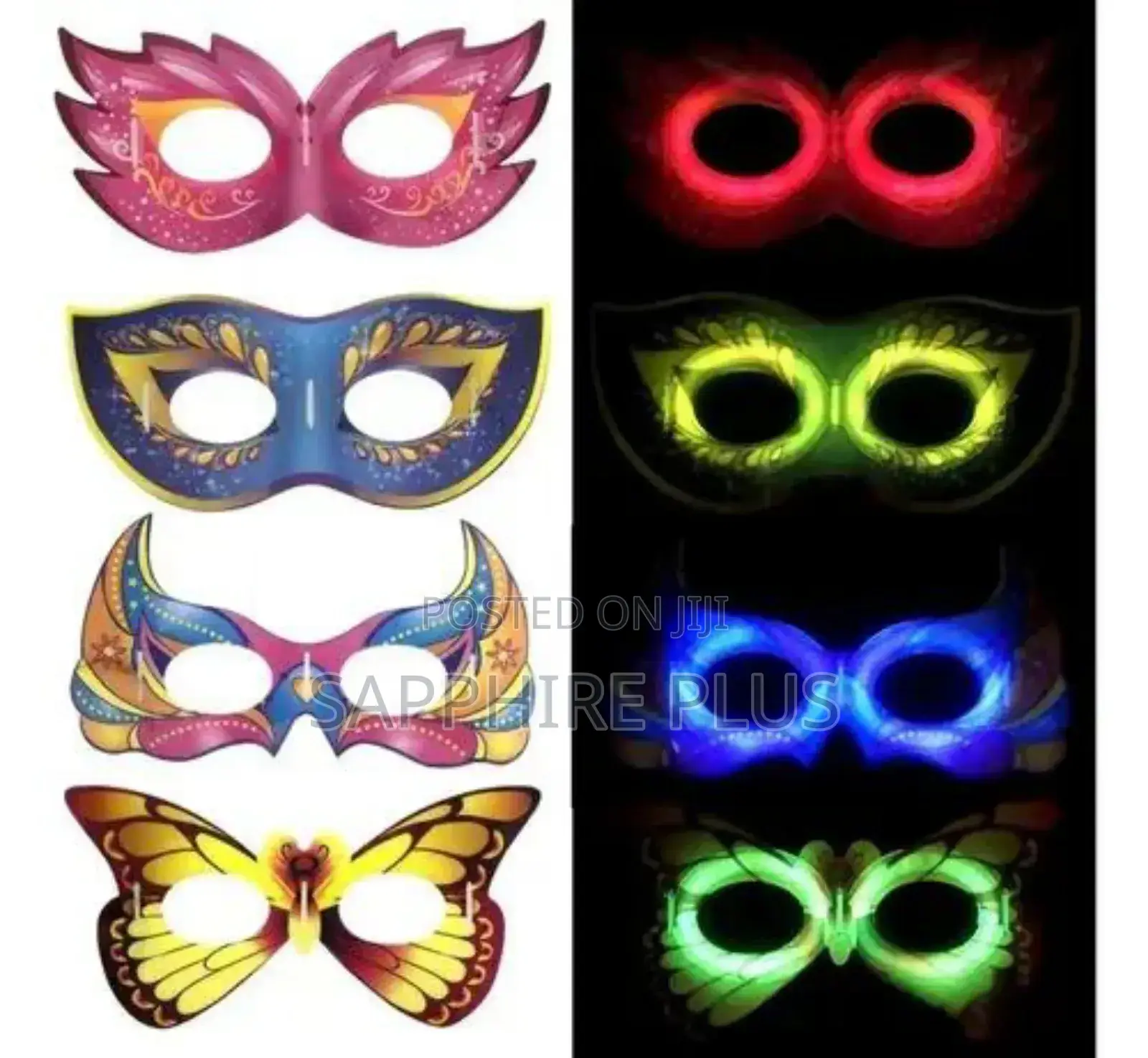 Glow Masks | Party Masks