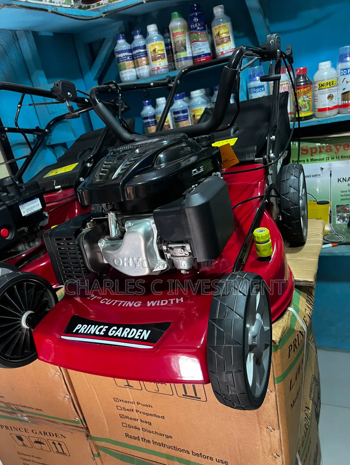 Gasoline Lawn Mower 21” 6hp