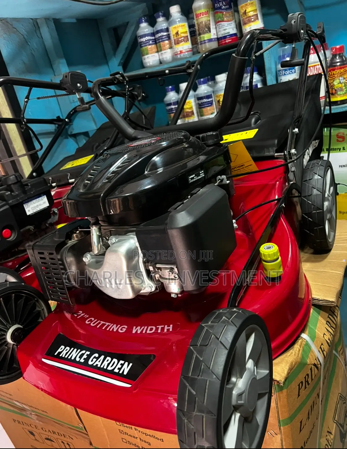 Gasoline Lawn Mower 21” 6hp