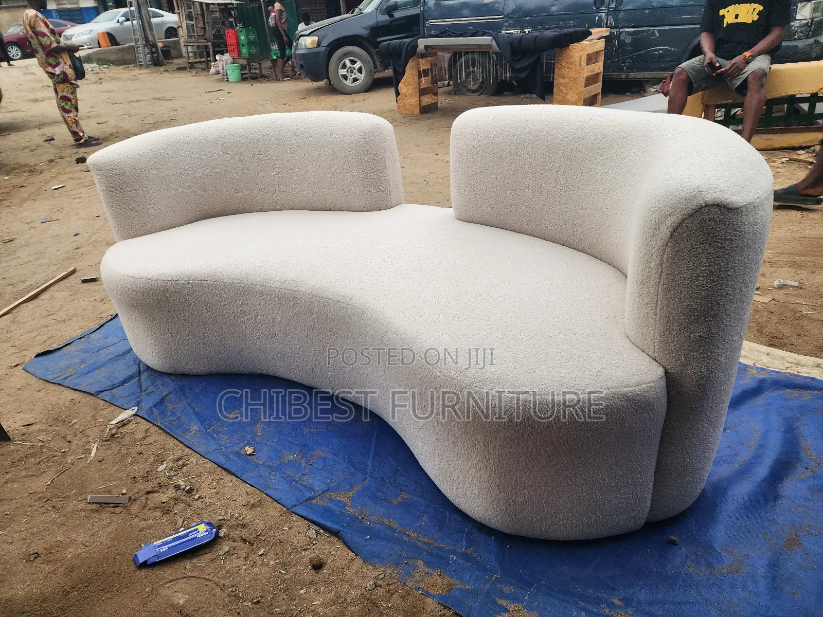 Executive Upholstery Padded Sofa Chair.