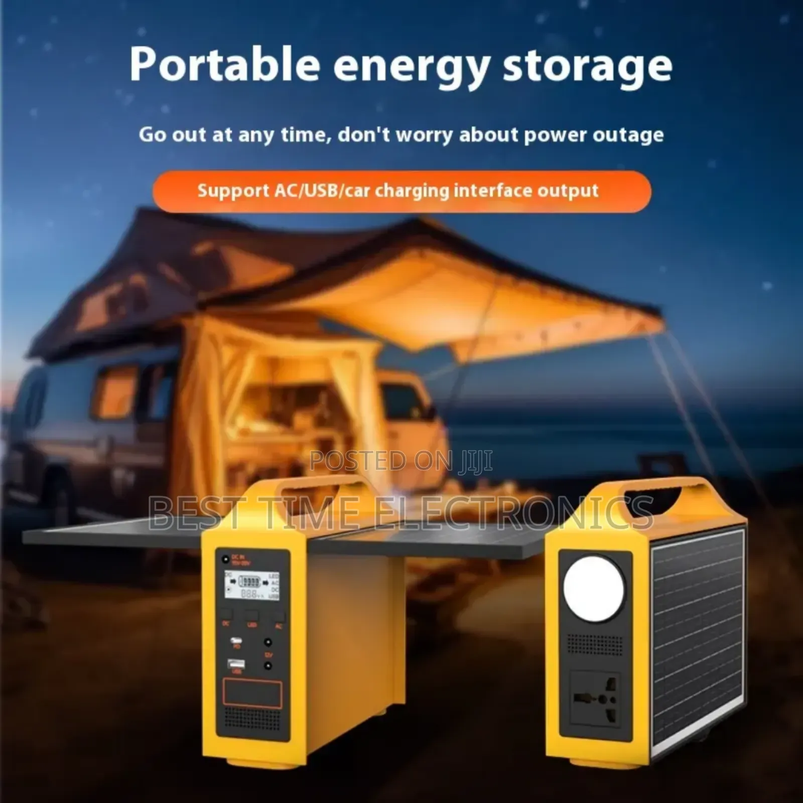 200w Portable Solar Power Station