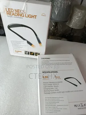 80 Hours Neck Reading Light Rechargeable