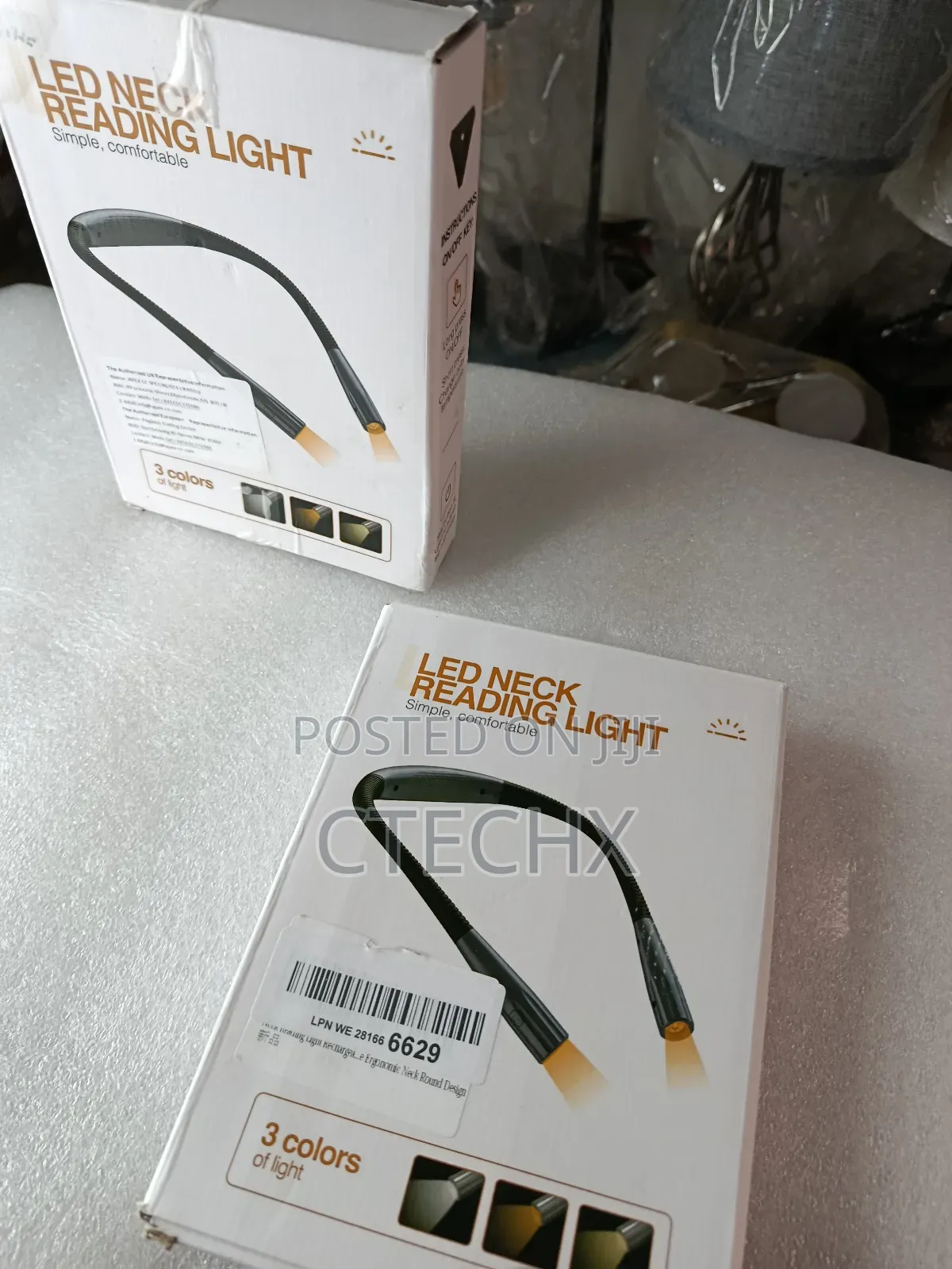 80 Hours Neck Reading Light Rechargeable