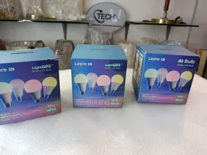Lepro B1 Ai Smart Bulb, E27 Wifi Bulb, Music Sync 4 Packs