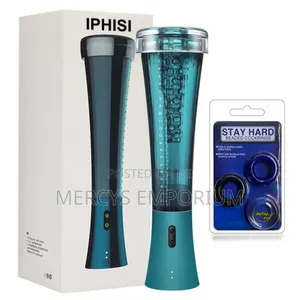 2in1 Penis Enlargement Pump Masturbator Makes U Bigger Enjoy