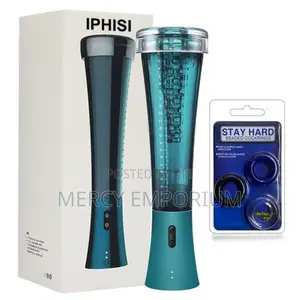 2in1 Penis Enlargement Pump Masturbator Makes U Bigger Enjoy