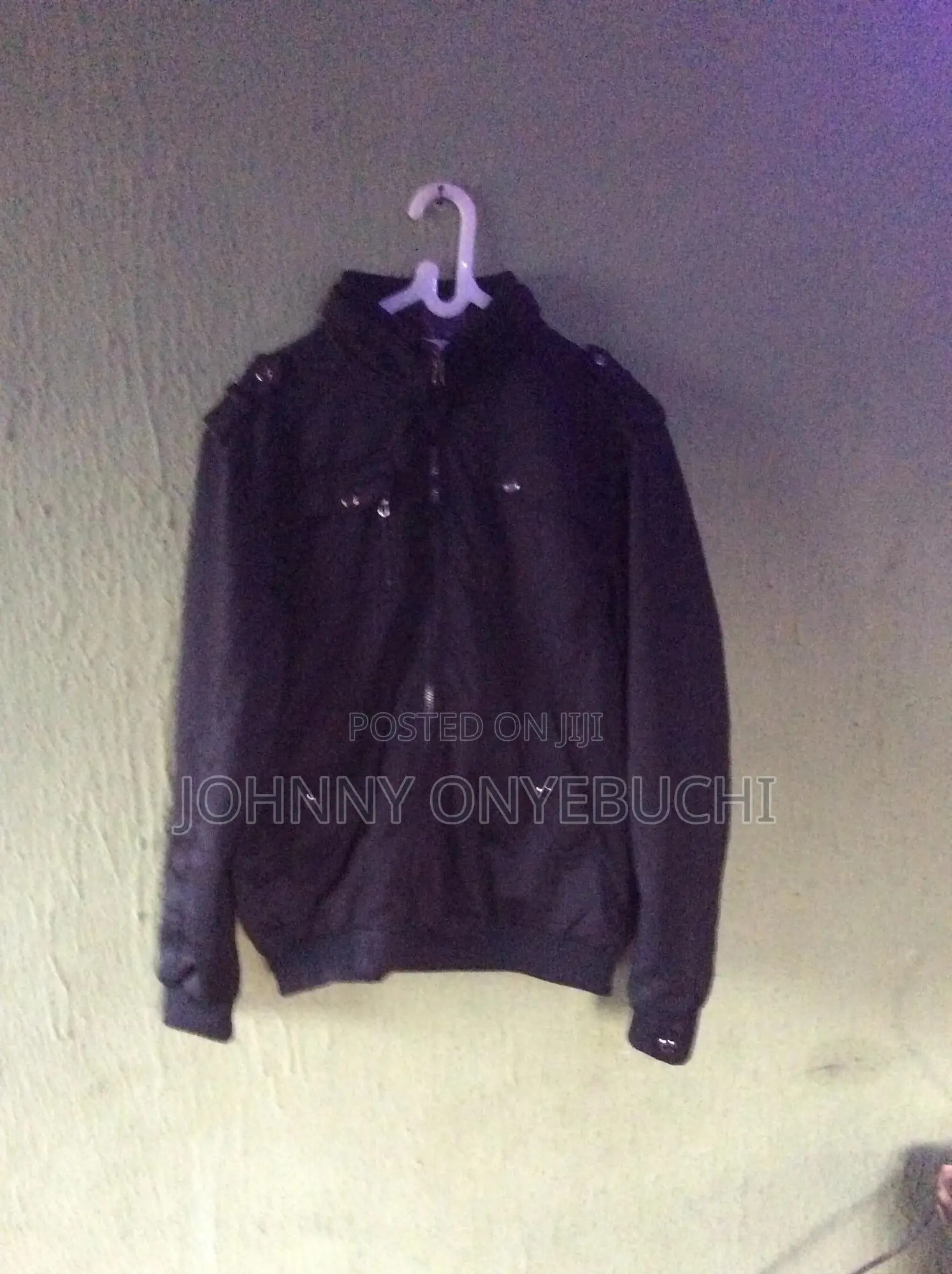 Men's Pure Cotten Bomber Jacket