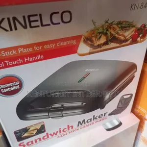 Kinelco Non Stick Coated Plate Electric Sandwich Maker