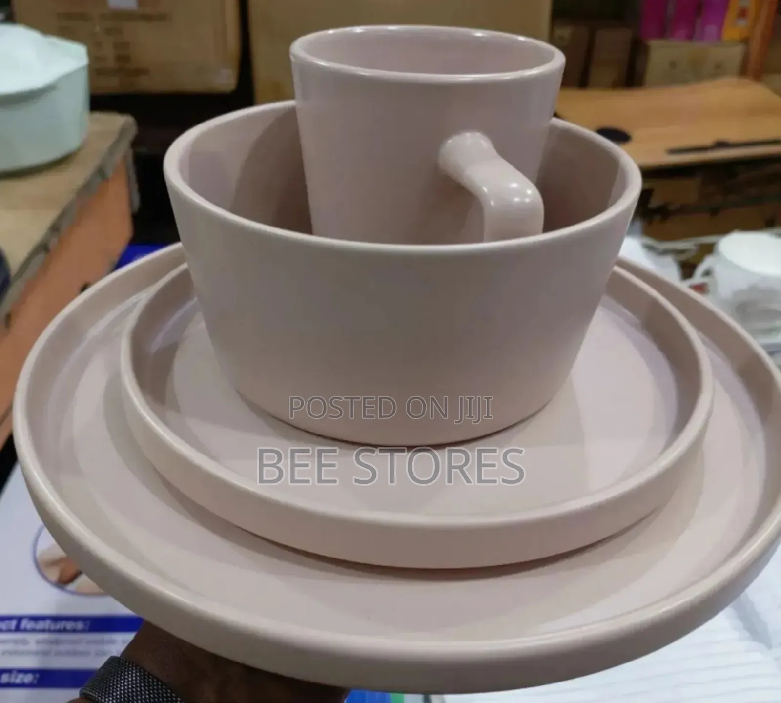 Quality 16pcs Dinner Set Ceramic Stoneware Plate