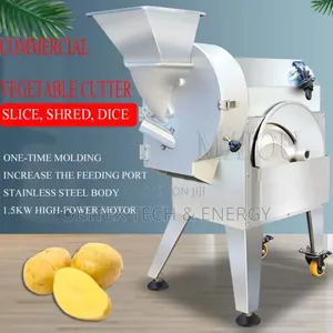 Electric Vegetable Cutting Machine | 300–500 Kg/Hr | 220v