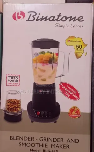 Binatone Blender, Grinder and Smoothie Maker (Model BLG-415)