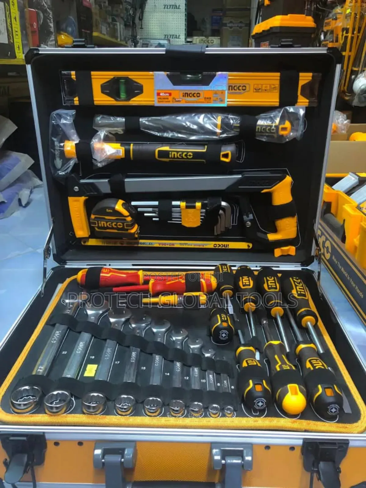 147pcs Ingco Tools Box