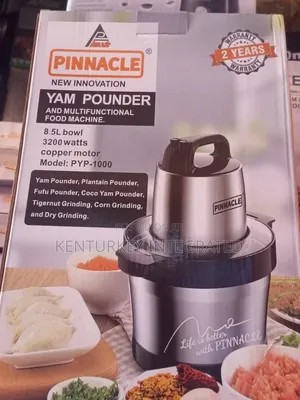 New Pinnacle Yam Pounder 8.5l Bowl 3200watts Model: Pyp-1000