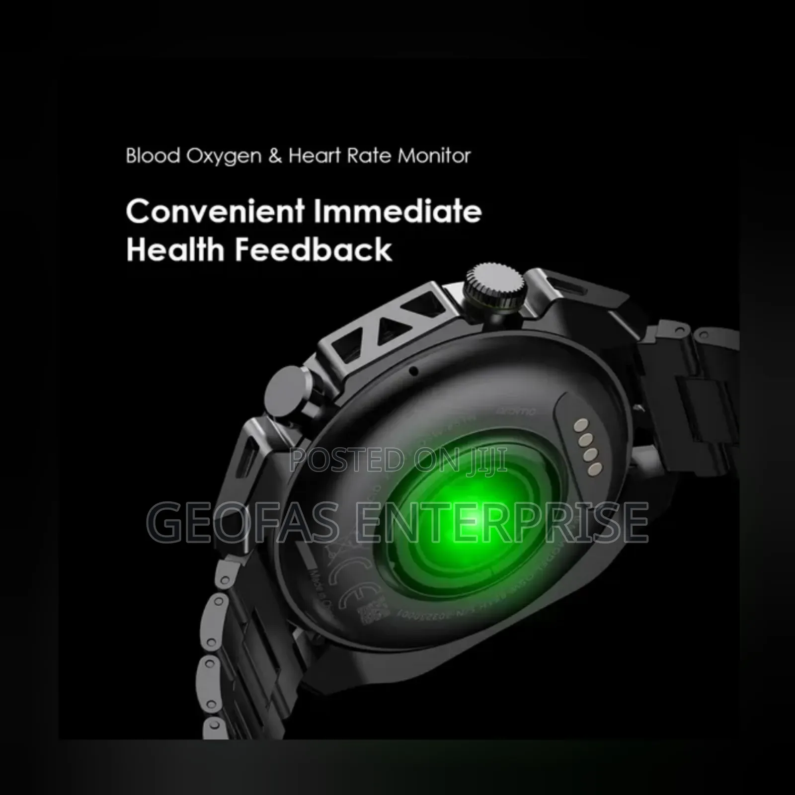 Oraimo Watch Pro X With 2 Replaceable Watch Cases Straps