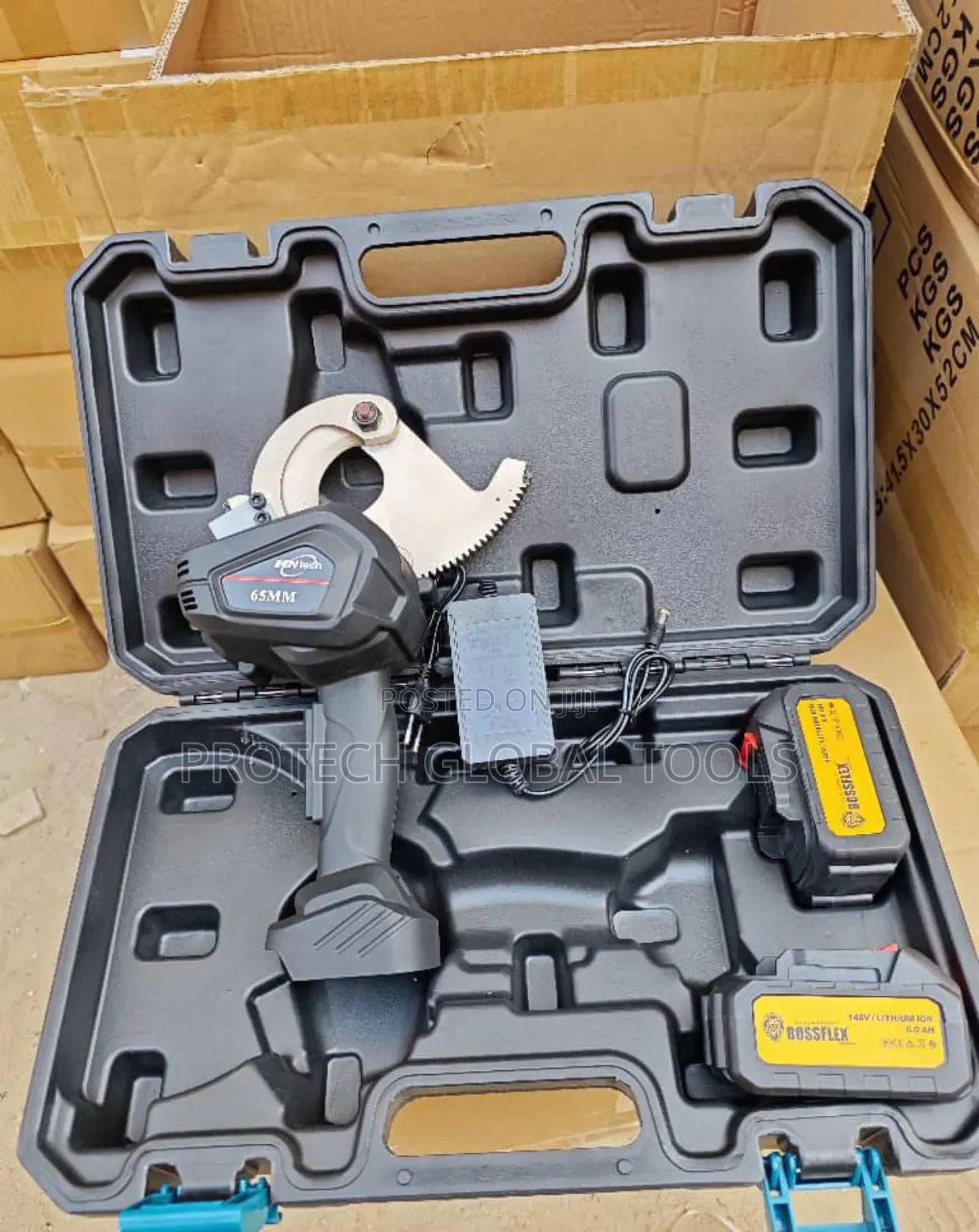 650mm Ratchet Cordless or Reachable Cable Cutter