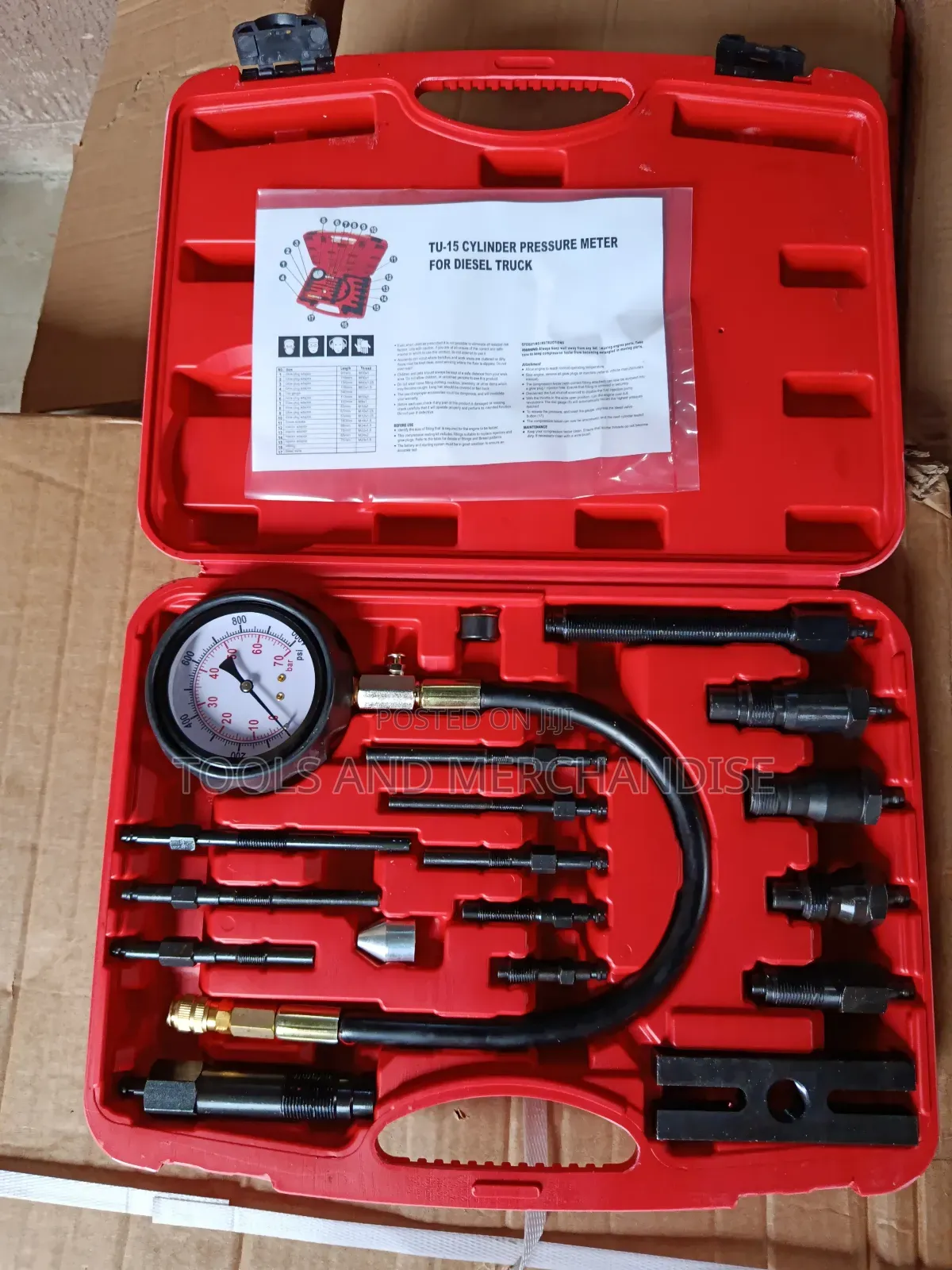 Cylinder Compression Tester for Diesel Truck