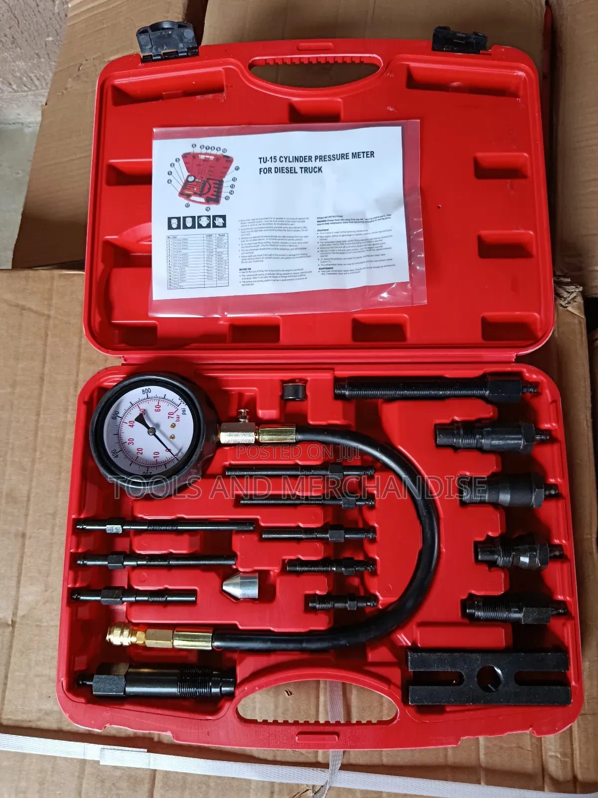 Cylinder Compression Tester for Diesel Truck