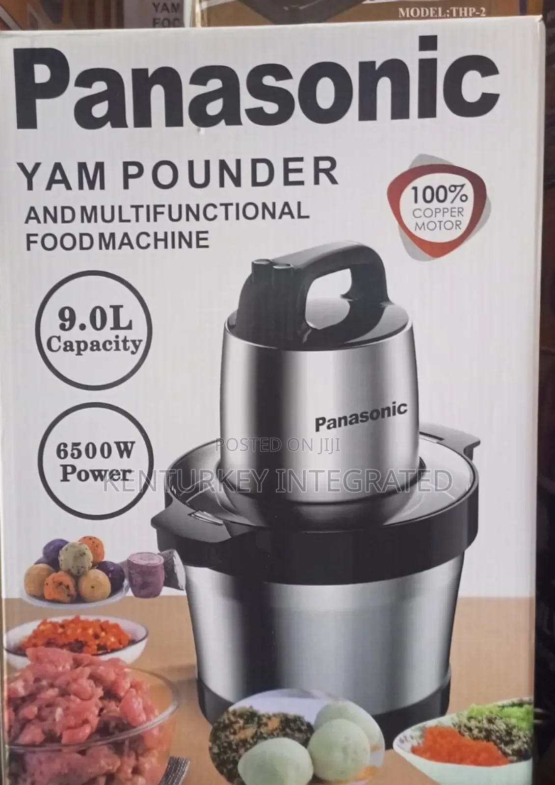Panasonic Yam Pounder 9.0litres Capacity 6500wattts Power