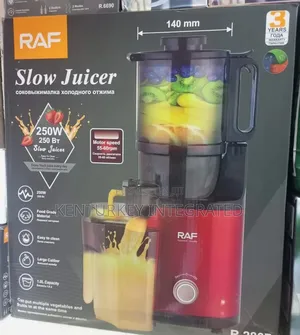 Raf Slow Juicer 250watts Power 1.0l Capacity
