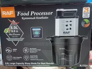 8.0l Capacity Raf Food Processor 1000w Model: R.7731