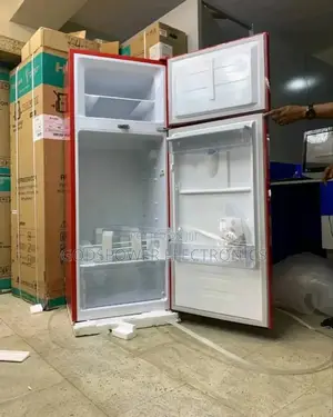 Hisense 205 Liters Double Door Standing Fridge