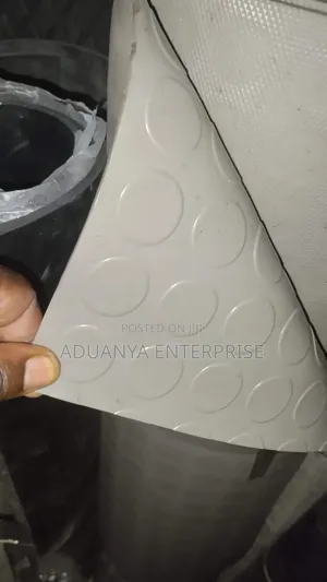 Coin Pattern Rubber Insulation Mat ,Thickness: 3mm × 1m ×10m