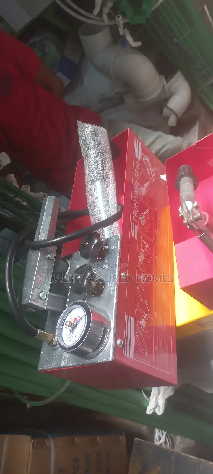 Pressure Testing Bucket
