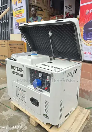 Diesel Soundproof Gen Retech 10.5kva 100%Copper Coil