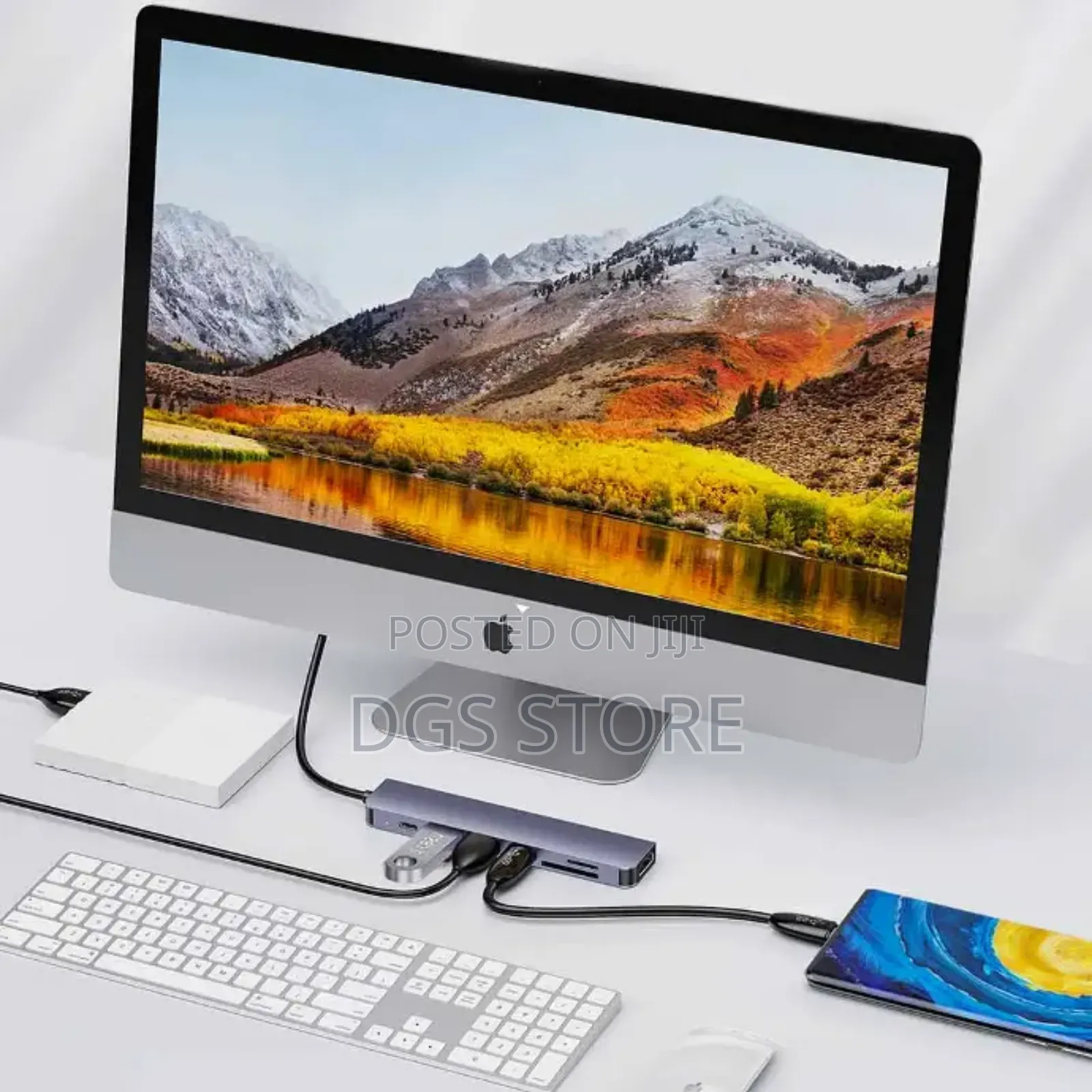 Porodo Blue 7 Port Usb C Hub