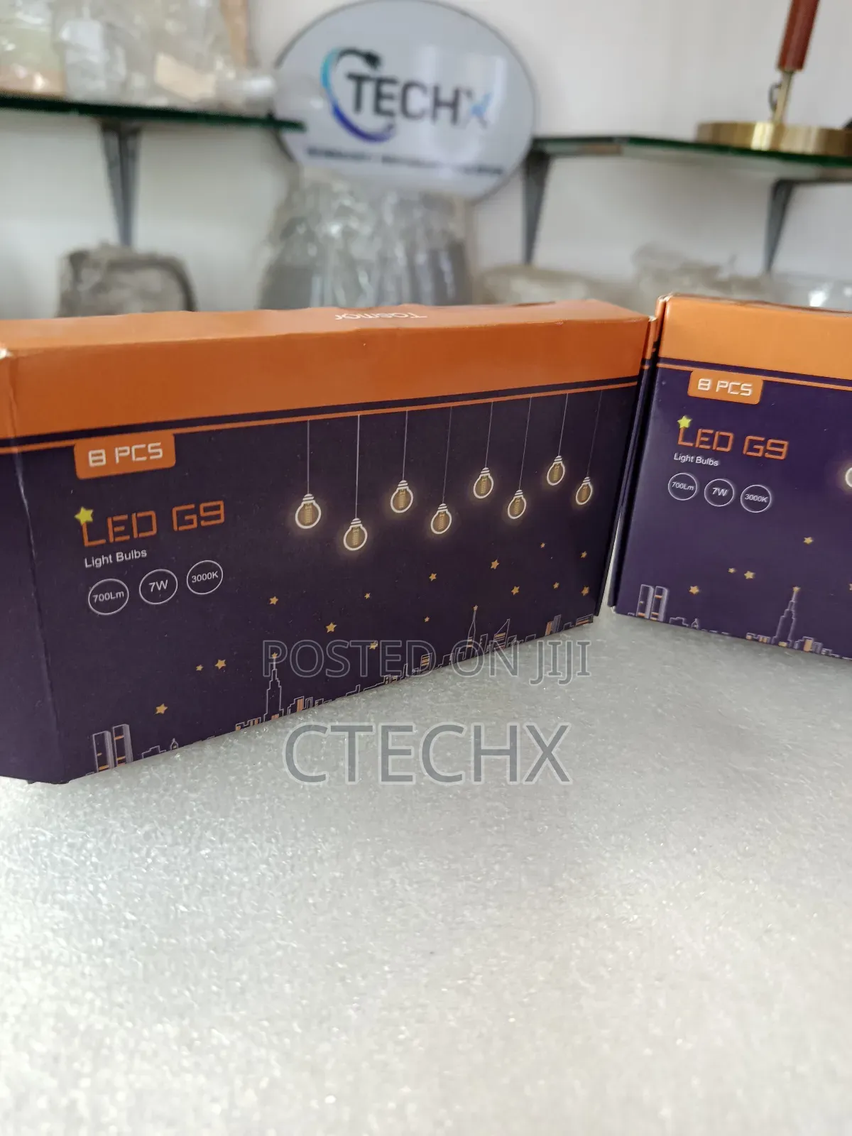 G9 Led Light Bulbs Warm White 7w 8 Packs