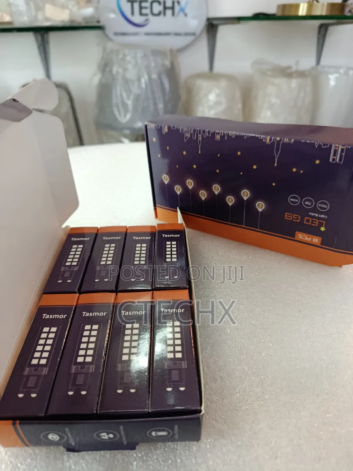 G9 Led Light Bulbs Warm White 7w 8 Packs
