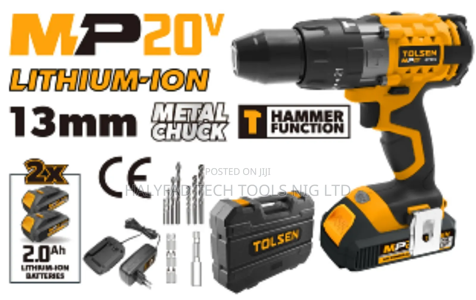 20v Ingco Impact Drill and Screw Machine