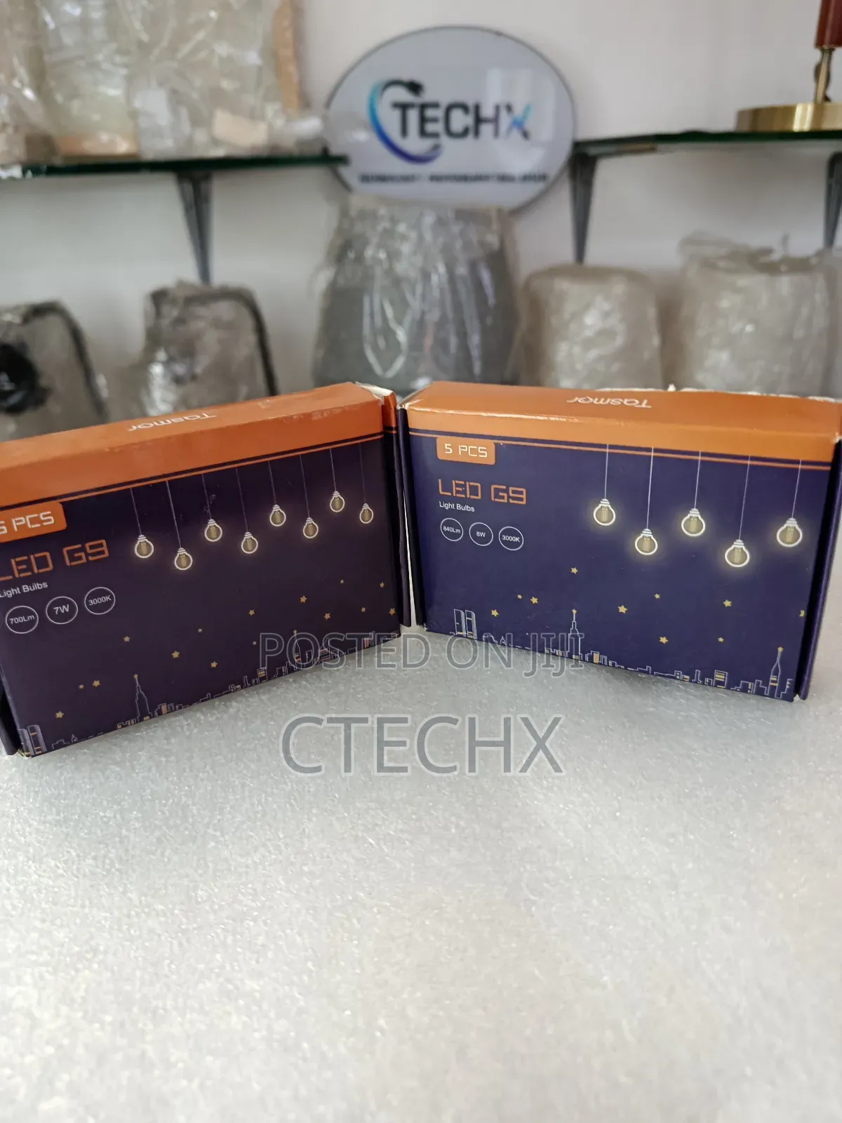 G9 Led Light Bulbs Warm White 7w 5 Packs